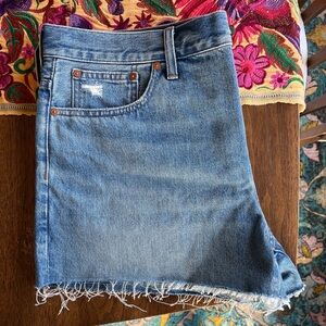 NYT Madewell Relaxed denim shorts